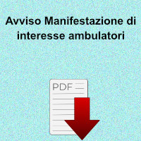 Manifestazione interesse ambulatori pulsante