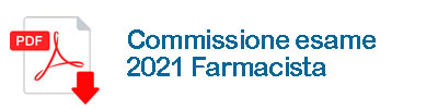 Commissione esame 2021 Farmacista